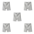 thumbnail image 2 of Minnieouse Pantalones de seguridad de seda sin costuras de cintura alta 2 en 1, medias transpirables, bragas de realce de verano, ropa interior Type2 NO2, 2 of 6