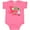 Hot Pink, variant on Inktastic Dear Santa I Can Explain Cute Snowman and Snowflakes Boys or Girls Baby Bodysuit