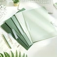 thumbnail image 5 of 5pcs Plastic Folders with Swing Clip, Report Covers with Rotating Side-Opening Clamp, Waterproof Presentation Binder Resume Folder, A4 Letter Size Portfolio Binder Document Organizer, Gradient Green, 5 of 6