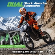 2025 NEW 3500W Electric Bike for Adults,Adult Electric Bicycles 48V 23AH 30-40 Miles Range,Speed Max 40 Mph Electric Mountain Bike with 14 Fat Tires,Electric Ebike off-Road Bikes for Beach Snow