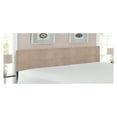 thumbnail image 2 of Faux Suede Headboard, Digitally Printed Weathered Texture, Upholstered Decorative Metal Bed Headboard with Memory Foam for Dorm and Bedroom Accent Furniture, Pale Camel, King, by Ambesonne, 2 of 3