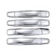 thumbnail image 1 of Manija de puerta exterior delantera trasera del conductor y del pasajero para Chevy Metal Plastic 20828258 tono plateado 4 piezas, 1 of 6