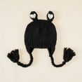 thumbnail image 2 of Ketyyh-chn99 Baby Knitted Beanie Hat Boy Girl Winter Warm Kids Cap Toddler Black, 2 of 2