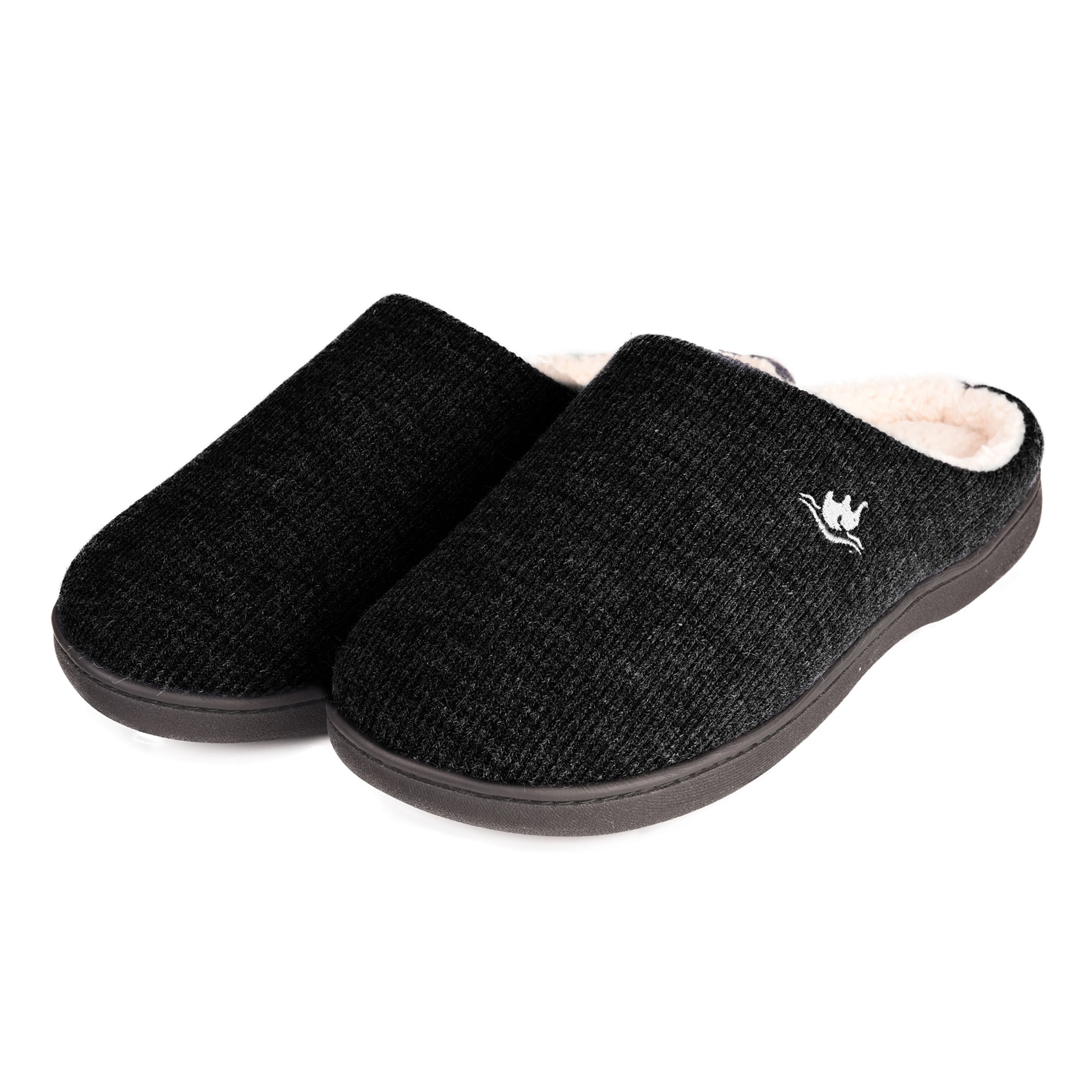 EUROPEAN SOFTEST Men's Memory Foam Slippers, Indoor/Outdoor Clog Style