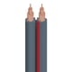 thumbnail image 1 of Cable de altavoz AudioQuest X-2, 15 m, 14 AWG, chaqueta gris, 1 of 1