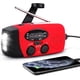 thumbnail image 1 of Radio Dynamo, radio de manivela solar Aozbz 2000mah Am/fm/noaa, radio portátil de emergencia, linterna de teléfono móvil, Sos para emergencia al aire libre Ai Feliz Sencillez, 1 of 5