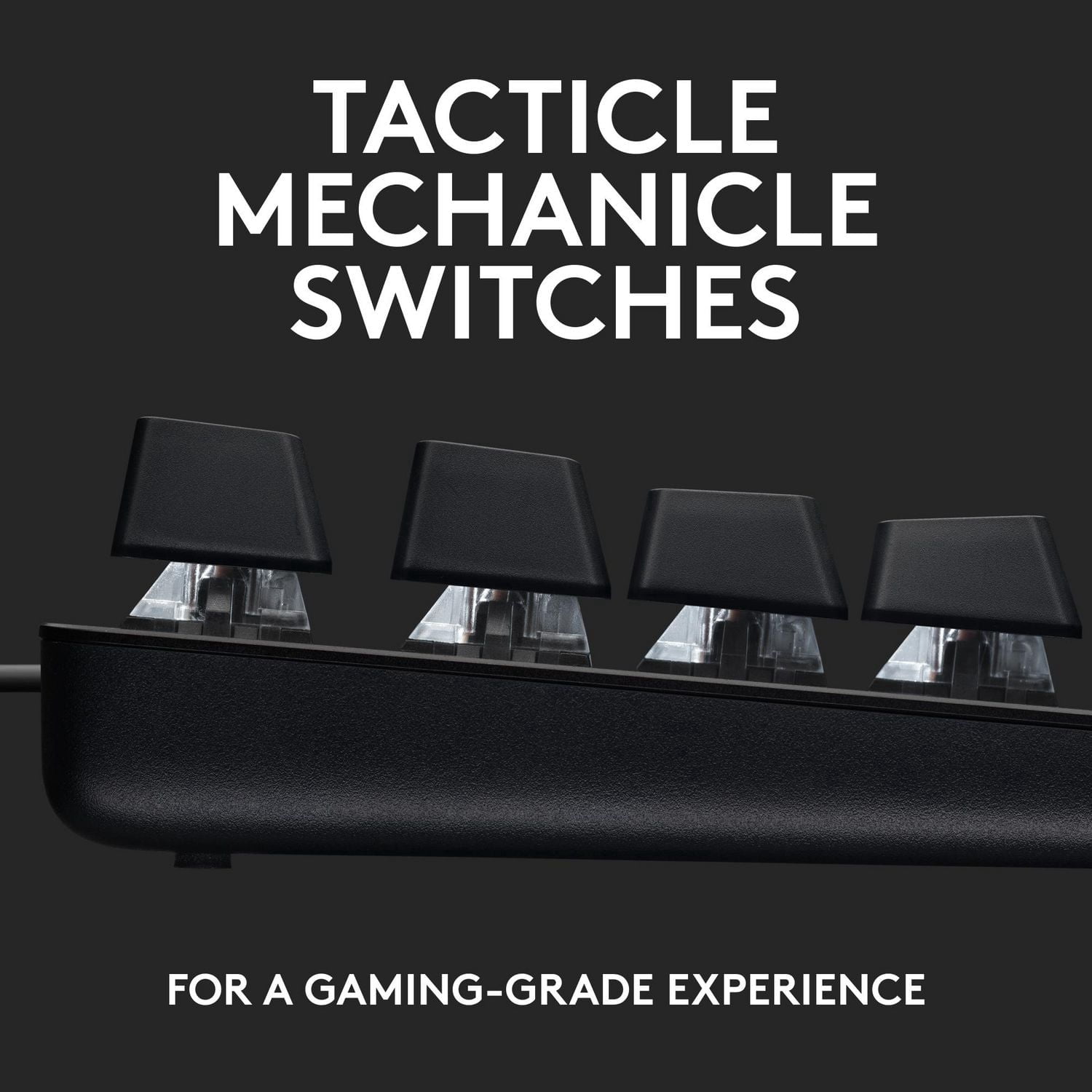Logitech G413 SE Clavier Gaming Mécanique Grande Taille - Rétroéclairé avec Switches Mécaniques Tactiles
