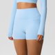 thumbnail image 4 of Pantalones Cortos de Yoga de Cintura Alta, Cómodo Fitness Deportivo, Pantalones de Secado Apretados Transpirables para Mujeres, 4 of 9