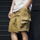 thumbnail image 3 of WILLBEST Pantalones Cortos Deportivos de Verano para Hombre, Finos, Holgados, de Talla Grande, Informales, de Trabajo, para Playa, 3 of 4
