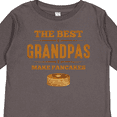 thumbnail image 4 of Inktastic Best Grandpas Make Pancakes Boys Long Sleeve Toddler T-Shirt, 4 of 5