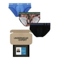 thumbnail image 1 of Underwear Expert Men's Briefs Curated Mystery Box, 3 Pairs, 1 of 4