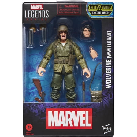 Marvel Legends Series Wolverine (WWII Logan), X-Men Comics Action Figure