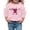 /c107Light Pink516, variant on CUZIBR Little Girls Halloween Crewneck Sweatshirt Pumpkin Letter Graphic Pullover Long Sleeve Soft Outdoor Tops,Hot Pink,2-3 Years