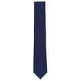 thumbnail image 2 of Alfani Mens Necktie Gramercy Navy Blue Textured Tie  OS, 2 of 2