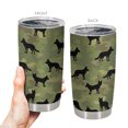 thumbnail image 1 of Taza de viaje Oasisdream, vaso de 600 ml con estampado de perros, 1 of 6