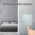 thumbnail image 2 of Smart Thermostat 3A Digital Programmable LED Display Underfloor Heating Temperature Controller Digital Intelligent Wall Thermostat for Water Heating, 2 of 7