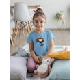 thumbnail image 2 of Halloween Girl Trick Or Treak T-Shirt Toddler -Image by Shutterstock,  4 Toddler, 2 of 4