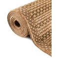thumbnail image 6 of Unique Loom Outdoor Border Collection Area Rug - Checkered (4' x 6' Rectangle Light Brown), 6 of 10