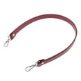 thumbnail image 3 of Esquirla 64cm Leather Handle DIY Handbag Replacement Shoulder Strap Burgundy, 3 of 4