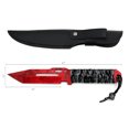 thumbnail image 5 of Dispatch 4.6" Multi-Color Fixed Blade, Hunting Knife,Camping Knife with Leather Sheath and Handle with Cord, 5 of 8