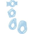 thumbnail image 2 of Zero Tolerance Ring a Ding Ding Set of 4 Cock Rings - Blue, 2 of 3