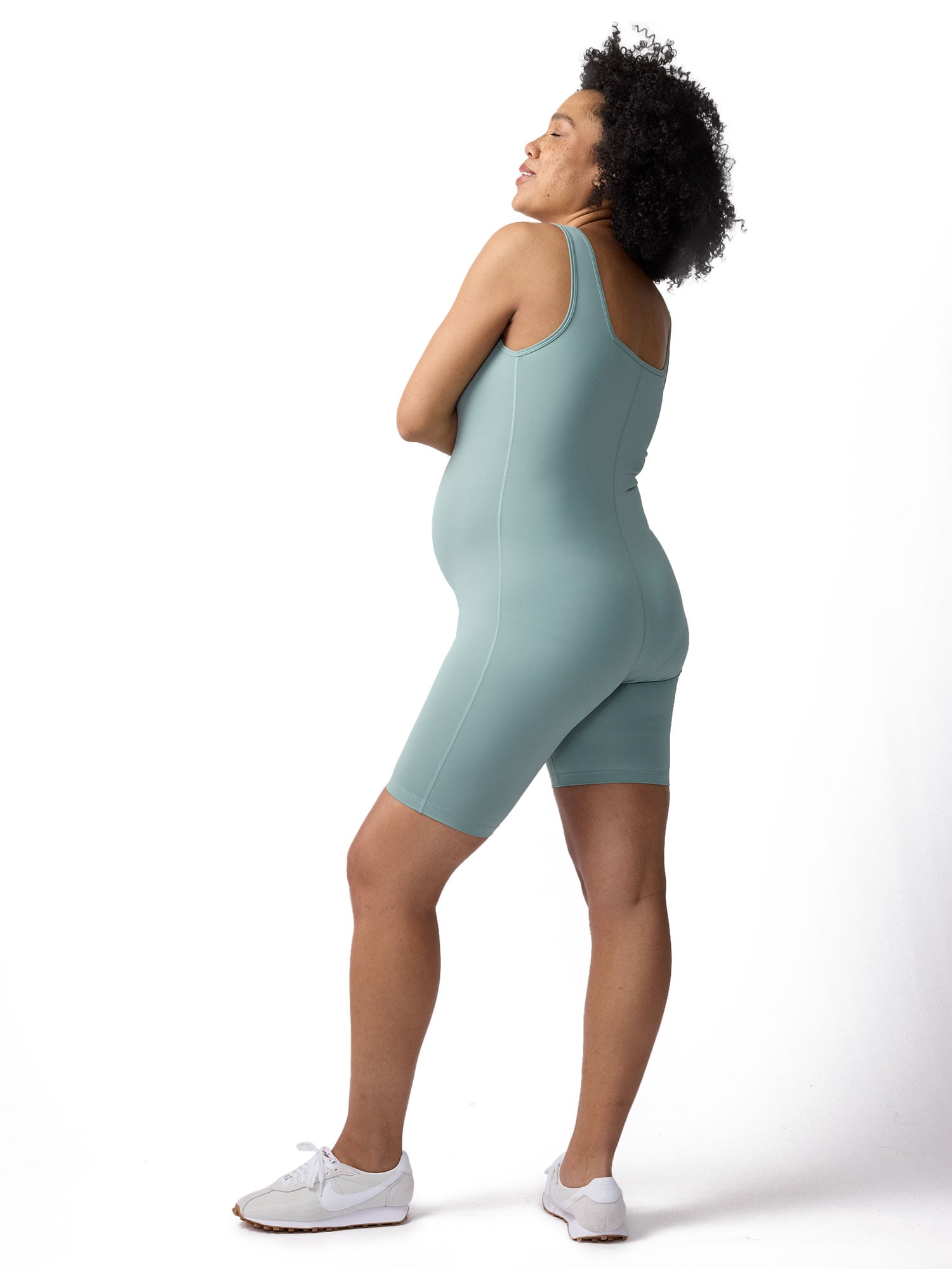 Ingrid & Isabel For Every Belly Women's Maternity Favorite Short Unitard, Sizes S-XXL