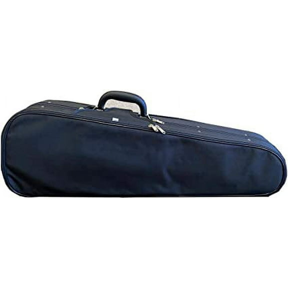 Vio Music® Dart Shaped Light Portable Suspension Violin Carry Case with Shoulder Rest Compartment (3/4)