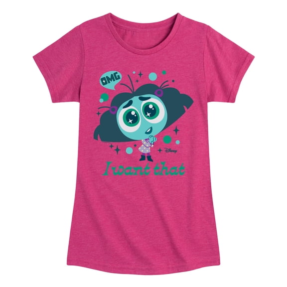 Inside Out - Envy Want That - Youth Girls Fitted Short Sleeve T-Shirt