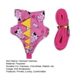 thumbnail image 4 of Pet Harness,Pet Clothes,Ferret Harness And Leash Set,Guinea Pig Harness,Rabbit Harness And Leash Set,Dark Blue,5.91 In, 4 of 9