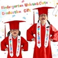 thumbnail image 5 of Kindergarten Graduation Gown with Memorial Keepsake Gift Set, Silk-Style Graduation Attire, 1 Piece, for Kids, Ceremony Photo Keepsake, 5 of 5