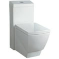thumbnail image 5 of WOODBRIDGE T-0020 Dual Flush Elongated One Piece Toilet with Soft Closing Seat Design, Deluxe Square, 5 of 14