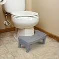 thumbnail image 1 of SUTENGDA Toilet Stool Squat for Adults Non-Slip Squatting Poop Stool for Bathroom Sturdy Pooping Stool 7 Inch Toilet Step Stool Footrest Potty Stool Pad Footstool Clearance, 1 of 4