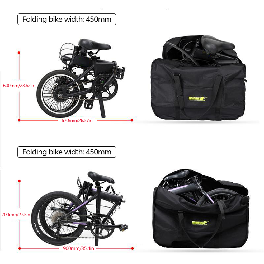 folding electric bike bag