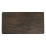 ZUO Eazy Solid Rubber Wood Frame Dining Table in Espresso