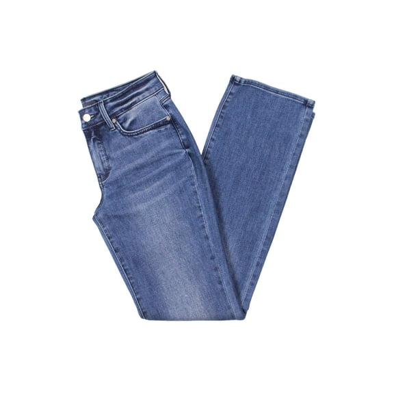 NYDJ Womens Marilyn  Low Rise 5 Pocket Straight Leg Jeans