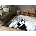 thumbnail image 2 of Maid Sweeping Rugs, Abstract Rugs, Banksy Rug, Banksy Woman Rug, Hallway Rug, Gift For Him, Indoor Rug, Corridor Soft Rug, Gift For Him, 2.6'x5' - 80x150 cm, 2 of 8