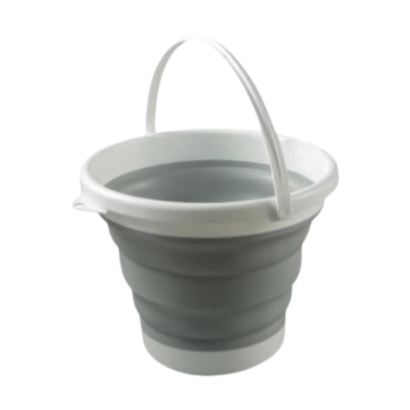 Cubo plegable para fregona, práctico cubo de 3 l, cubo de limpieza multifuncional, fácil de limpiar, cubo para lavado de coches, para limpieza de la