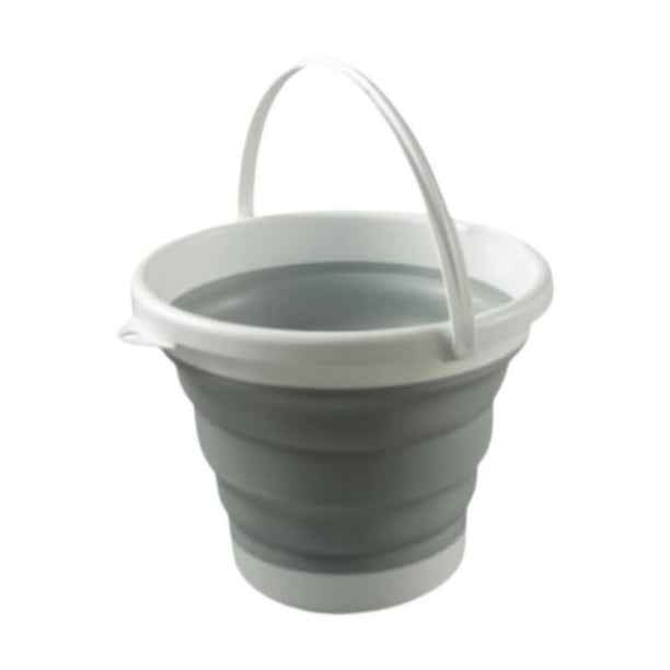 Cubo de limpieza plegable, cubo plegable, ligero y fácil de limpiar, cubo para lavar el coche, cubo para fregona para acampar, limpieza de la