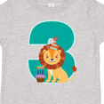 thumbnail image 4 of Inktastic 3rd Birthday Zoo Party 3 Year Old Boys or Girls Toddler T-Shirt, 4 of 5