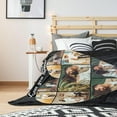 thumbnail image 6 of Custom Blanket with Picture Customized Flannel Blanket Personalized Throw Blanket with Photo/Text Customized Blanket Gift for Kid Friend Halloween Christmas(30X40in), 6 of 6