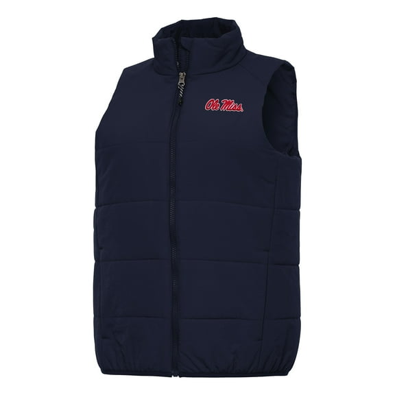 Women's Antigua Navy Ole Miss Rebels Experience Full-Zip Vest