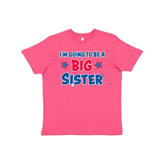 Inktastic July 4th Im Going to Be a Big Sister Youth T-Shirt