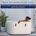 thumbnail image 1 of Abanopi Baño de hielo, piscina inflable Baño de hielo interior Baño de hielo Frío Baño de spa Twirltide Frío Baño de baño de hielo interior Baño de hielo portátil, 1 of 8