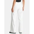 thumbnail image 3 of Madden NYC Women's Drawstring Utility Jeans, 32'' Inseam, Sizes XXS-2XL, 3 of 5