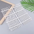 thumbnail image 3 of HEMLBOYW 4 Pieces Characters for Felt Letter Board Symbols sfor Changeable Felt Letter Boards s Holiday PP, 3 of 6