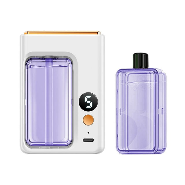 Binwennn Mini Berceau avec Rangement Machine à Parfum Automatique 50ml Machine d'Aromathérapie Domestique Diffuseur de Parfum pour Chambre