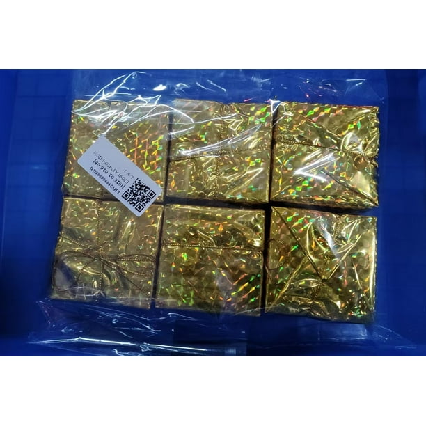 Ornamento colgante rbol navideño caja de regalo 3 pulgadas, pendiente de Navidad, paquete de regalo diario, caja de regalo de espuma, rbol de Navidad, regalo de cumpleaños, estilo