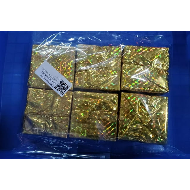 3in Gift Box Christmas Tree Ornament Pendant Christmas Daily Necessities Gift Package Christmas Foam Gift Package