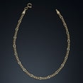 thumbnail image 4 of 10 Inch Gold Anklet for Women, Rope Chain Ankle Bracelet, Summer Beach Foot Jewelry Anklet, 4 of 4