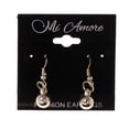 thumbnail image 2 of Silver-Tone Metal Dangle-Earrings With Bead Accents #LQE2736, 2 of 2